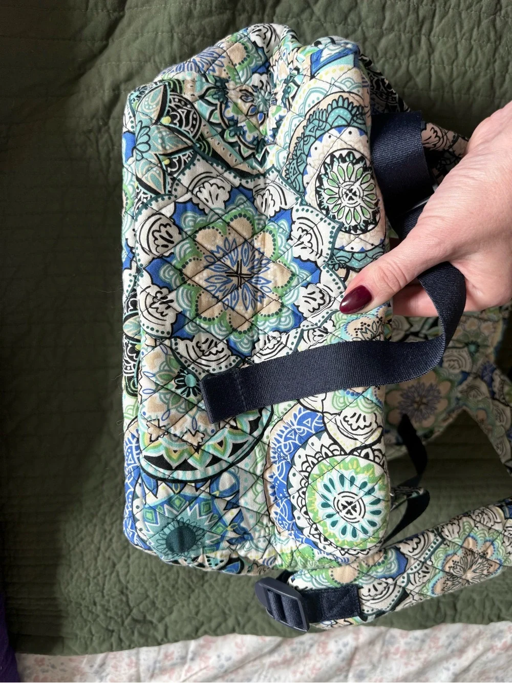 Vera Bradley cotton essential backpack - NWOT